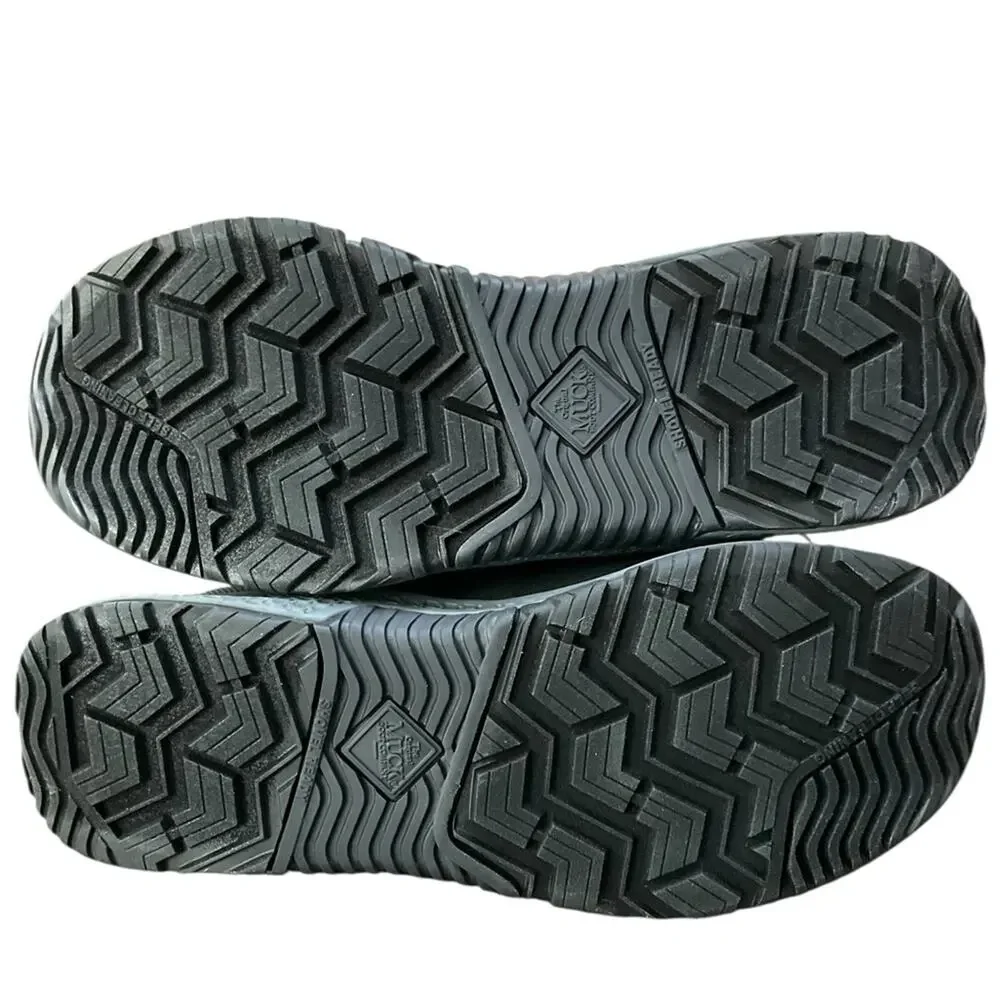 Muck Boot Company Women's Outscape Low Slip-On Shoes Black/Grey Size US 9 NEW